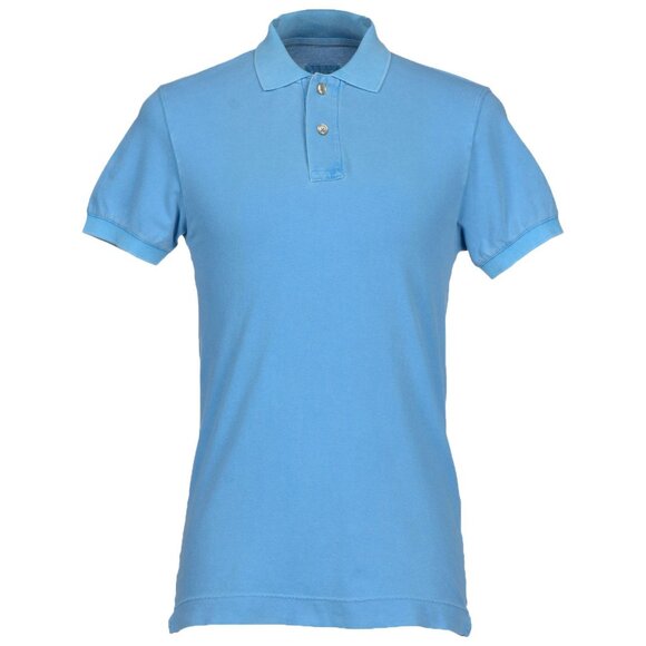 Circolo 1901 bright blue short-sleeve polo - Picture 6 of 7